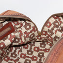 GUCCI GG Canvas Guccissima Hand Bag Leather Brown Gold 181509 Auth yk19565-19