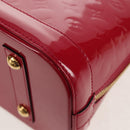 LOUIS VUITTON Monogram Vernis Alma PM Hand Bag Rose Andian M91770 Auth yk19570V-11