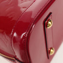 LOUIS VUITTON Monogram Vernis Alma PM Hand Bag Rose Andian M91770 Auth yk19570V-12