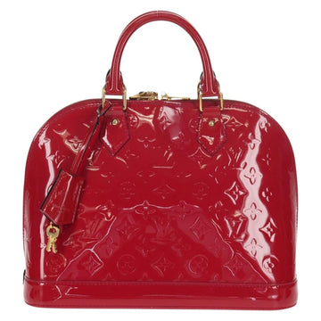 LOUIS VUITTON Monogram Vernis Alma PM Hand Bag Rose Andian M91770 Auth yk19570V - 0