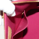 LOUIS VUITTON Monogram Vernis Alma PM Hand Bag Rose Andian M91770 Auth yk19570V-20