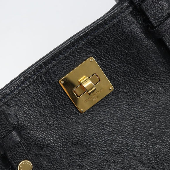 LOUIS VUITTON Empreinte Citadines PM Tote Bag Black Anfini M40517 Auth yk19574