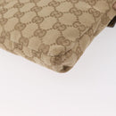 GUCCI GG Canvas Waist bag Beige Gold 28566 Auth yk19581-10