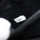 CHANEL COCO Mark Vanity Hand Bag Caviar Skin Black Gold CC Auth yk19585-10