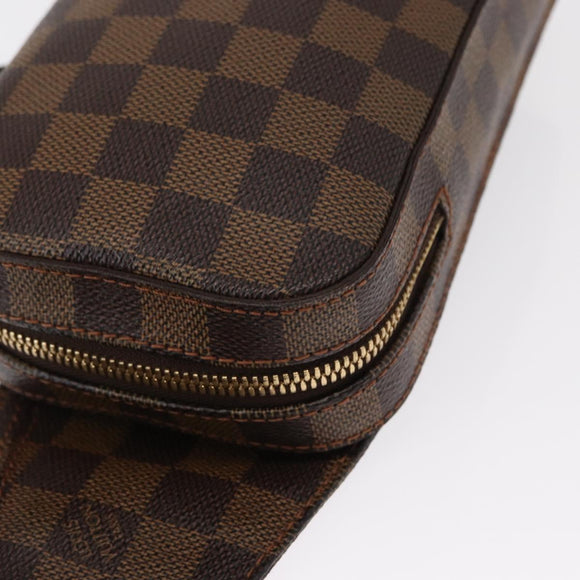 LOUIS VUITTON Damier Ebene Geronimos Shoulder Bag N51994 LV Auth yk19586