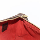 LOUIS VUITTON Damier Ebene Geronimos Shoulder Bag N51994 LV Auth yk19586-18