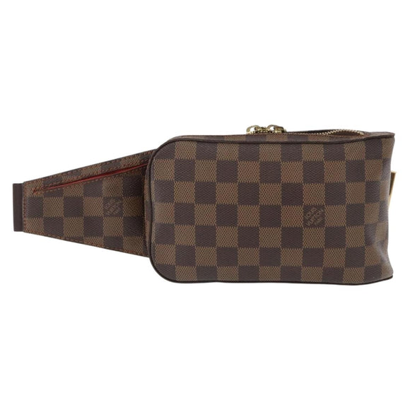 LOUIS VUITTON Damier Ebene Geronimos Shoulder Bag N51994 LV Auth yk19586