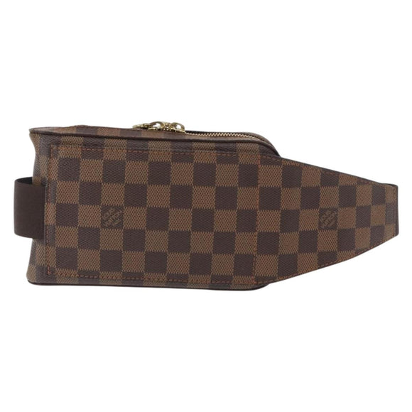 LOUIS VUITTON Damier Ebene Geronimos Shoulder Bag N51994 LV Auth yk19586