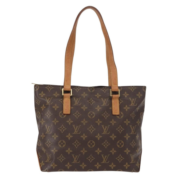 LOUIS VUITTON Monogram Cabas Piano Tote Bag M51148 LV Auth yk19587