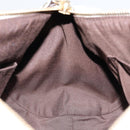 GUCCI GG Canvas Hand Bag Beige Gold 189825 Auth yk19588-19