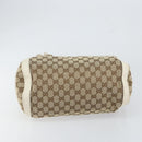GUCCI GG Canvas Hand Bag Beige Gold 189825 Auth yk19588-9