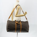 LOUIS VUITTON Monogram Keepall Bandouliere 55 Boston Bag M41414 LV Auth yk19591-24