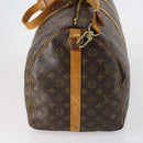 LOUIS VUITTON Monogram Keepall Bandouliere 55 Boston Bag M41414 LV Auth yk19591-4