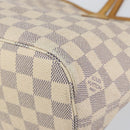 LOUIS VUITTON Damier Azur Neverfull PM Tote Bag N41362 LV Auth yk19593-14