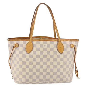 LOUIS VUITTON Damier Azur Neverfull PM Tote Bag N41362 LV Auth yk19593 - 0