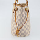 LOUIS VUITTON Damier Azur Neverfull PM Tote Bag N41362 LV Auth yk19593-3