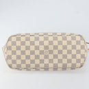 LOUIS VUITTON Damier Azur Neverfull PM Tote Bag N41362 LV Auth yk19593-5