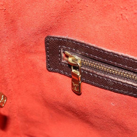 LOUIS VUITTON Damier Ebene Marais Shoulder Bag N42240 LV Auth yk19594