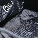 PRADA Shoulder Bag Nylon Black Silver Auth yk19596-10