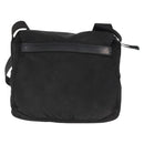 PRADA Shoulder Bag Nylon Black Silver Auth yk19596-2