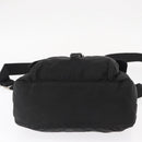 PRADA Shoulder Bag Nylon Black Silver Auth yk19596-5