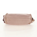 Miu Miu Shoulder Bag Leather Pink Gold Auth yk19597V-10