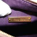 Miu Miu Shoulder Bag Leather Pink Gold Auth yk19597V-17