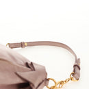 Miu Miu Shoulder Bag Leather Pink Gold Auth yk19597V-9
