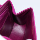 CHANEL 2.55 Matelasse Hand Bag Cotton Purple Gold CC Auth yk19598-19