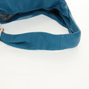 LOEWE Anagram Shoulder Bag Leather Blue Auth yk19601V-7