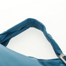 LOEWE Anagram Shoulder Bag Leather Blue Auth yk19601V-8