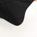 PRADA Test Input Accessory Pouch Nylon Black Gold Auth yk19602V-15