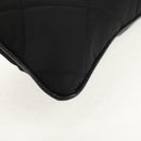 PRADA Test Input Accessory Pouch Nylon Black Gold Auth yk19602V-16