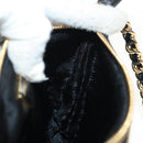 PRADA Test Input Accessory Pouch Nylon Black Gold Auth yk19602V-21