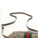 GUCCI Ophidia GG Supreme Web Sherry Line Bag PVC Beige 517350 Auth yk19604M-10