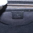 GUCCI GG Canvas Hand Bag Black 123439 Auth yk19605-14