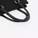 GUCCI GG Canvas Hand Bag Black 123439 Auth yk19605-7