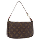 LOUIS VUITTON Monogram Pochette Accessoires Pouch M51980 LV Auth yk19608-1
