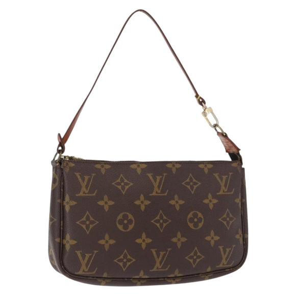 LOUIS VUITTON Monogram Pochette Accessoires Pouch M51980 LV Auth yk19608