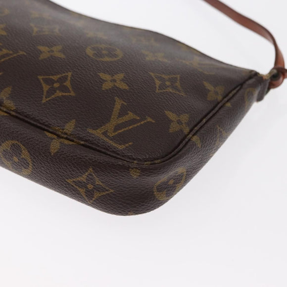 LOUIS VUITTON Monogram Pochette Accessoires Pouch M51980 LV Auth yk19608