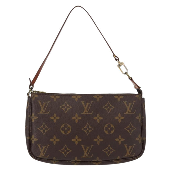 LOUIS VUITTON Monogram Pochette Accessoires Pouch M51980 LV Auth yk19608
