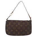 LOUIS VUITTON Monogram Pochette Accessoires Pouch M51980 LV Auth yk19608-2