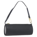 LOUIS VUITTON Epi Soufflot Pouch Black LV Auth yk19611-1