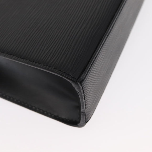 LOUIS VUITTON Epi Malesherbes Hand Bag Black M52372 LV Auth yk19612