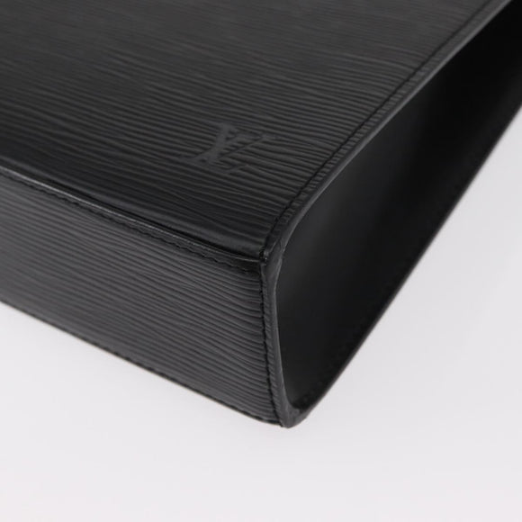 LOUIS VUITTON Epi Malesherbes Hand Bag Black M52372 LV Auth yk19612