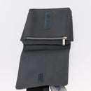 CHANEL Sports Line Waist bag Nylon Gray Silver CC Auth yk19613-17