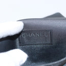 CHANEL Sports Line Waist bag Nylon Gray Silver CC Auth yk19613-18