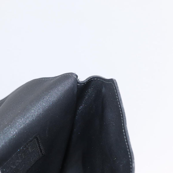 CHANEL Sports Line Waist bag Nylon Gray Silver CC Auth yk19613