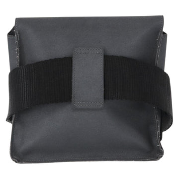 CHANEL Sports Line Waist bag Nylon Gray Silver CC Auth yk19613 - 0