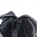 BURBERRY Nova Check Black label Waist bag Nylon Black Silver Auth yk19615-21